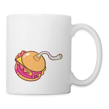 Burger Bomb - Coffee/Tea Mug - white - Right