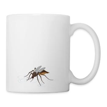 Feeding Mosquitoes Since Birth - Coffee/Tea Mug - white - Right