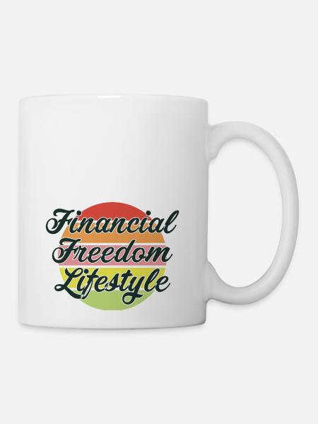 Freedom Lifestyle Art - Coffee/Tea Mug - white