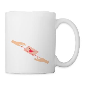 Anonymous Friends - Coffee/Tea Mug - white - Right