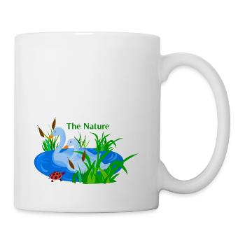 nature - Tasse - blanc - Droite