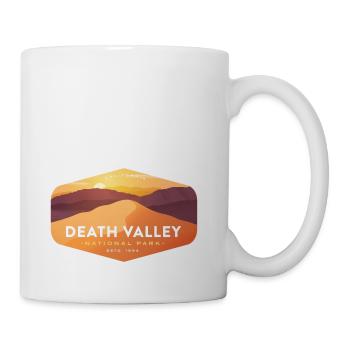 Death Valley California 1994 National Park - Coffee/Tea Mug - white - Right