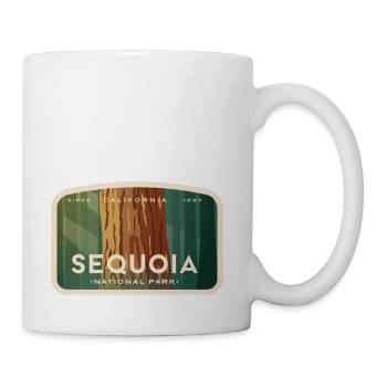 Sequoia California1890 National Park - Coffee/Tea Mug - white - Right