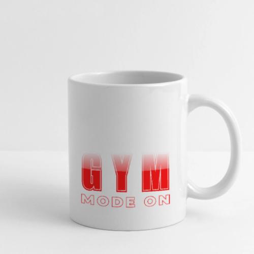 Gym Mode On Fitness Typography Design - Coffee/Tea Mug