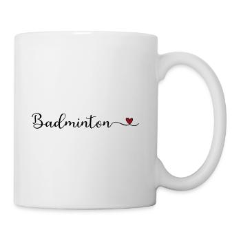 Badminton - Coffee/Tea Mug - white - Right