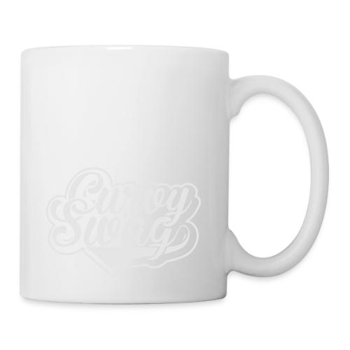Curvy Swag Reversed Out Design - Coffee/Tea Mug
