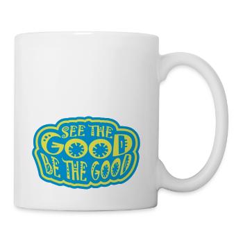 be the good quote - Coffee/Tea Mug - white - Right