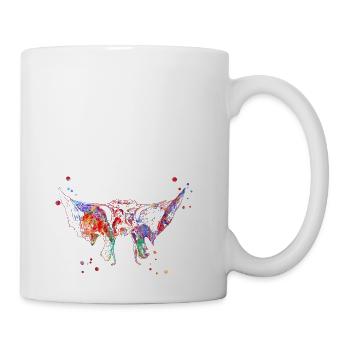 Sphenoid Bone - Coffee/Tea Mug - white - Right