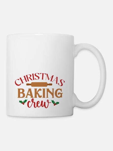 christmas baking crew 01 3 - Coffee/Tea Mug - white