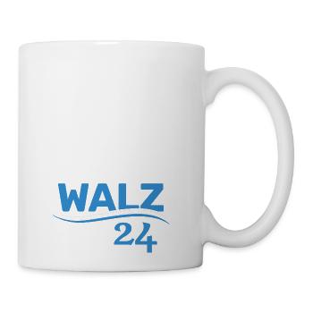 Kamala Harris Tim Walz Campaign 2024 Presidetial - Coffee/Tea Mug - white - Right