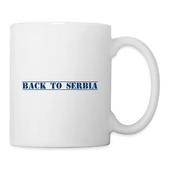 Serbia - Coffee/Tea Mug - white - Right