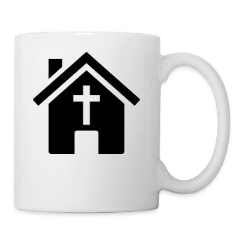 house - Coffee/Tea Mug - white - Right