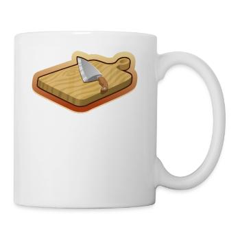 cutting board - Coffee/Tea Mug - white - Right