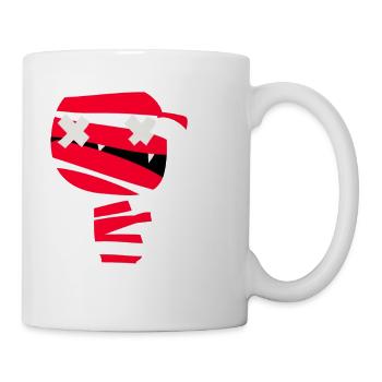 Funny mummy - Coffee/Tea Mug - white - Right