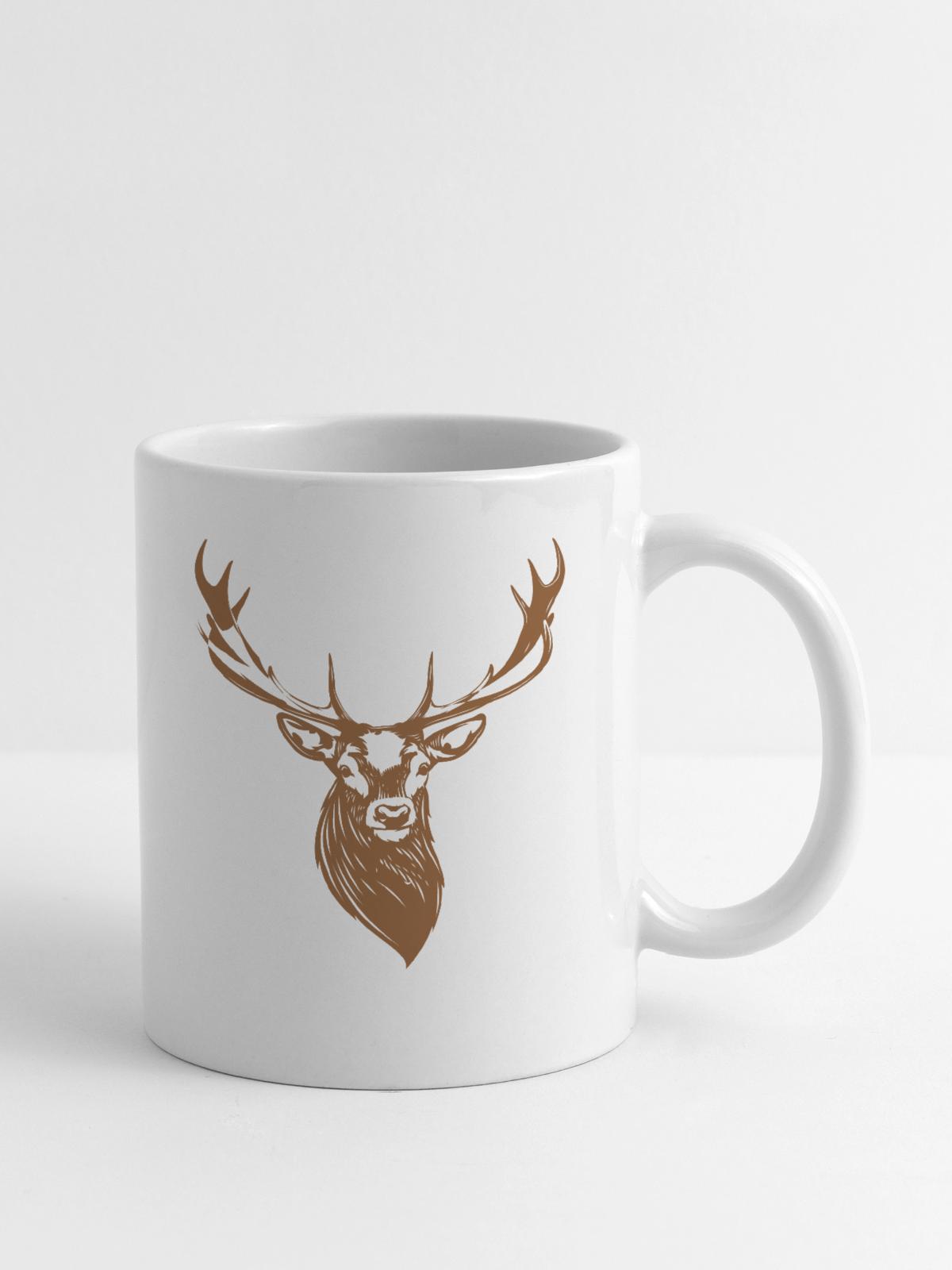 Nice Deer - Coffee/Tea Mug - white - Right