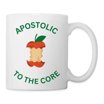 Apostolic 2 the core - Coffee/Tea Mug - white - Right
