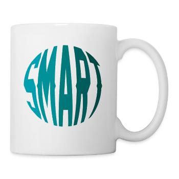 Smart people - Coffee/Tea Mug - white - Right