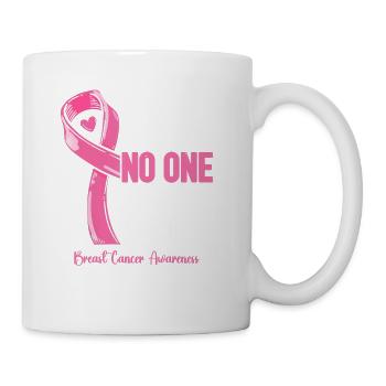 Breast Cancer Support Family Women Breast Cancer - Coffee/Tea Mug - white - Right