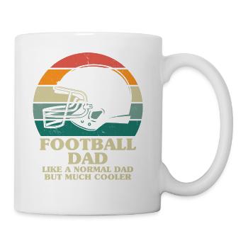 Father s Day Best Dad Ever Retro Sunset Father s - Coffee/Tea Mug - white - Right