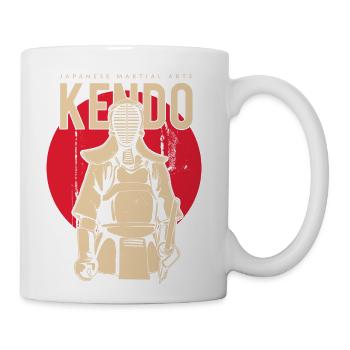 Kendo Japanese Martial Arts - Coffee/Tea Mug - white - Right