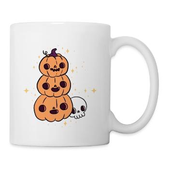 Happy Halloween It Is Time To Get Spooky A Cute - Coffee/Tea Mug - white - Right