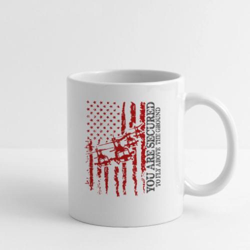 You are Secured To Fly Above The Ground - Coffee/Tea Mug