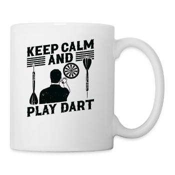 Darts Dart Player - Coffee/Tea Mug - white - Right