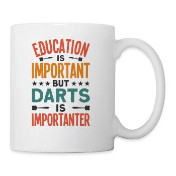 Darts Dart Player - Coffee/Tea Mug - white - Right