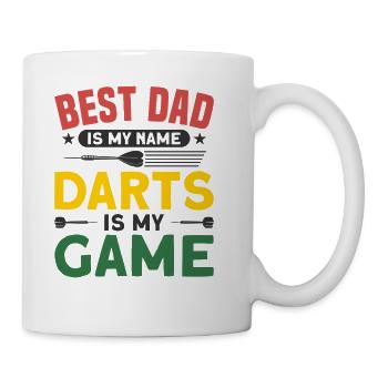 Darts Dart Player - Coffee/Tea Mug - white - Right