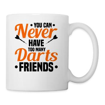 Darts Dart Player - Coffee/Tea Mug - white - Right