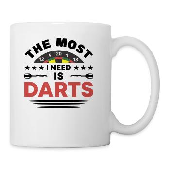 Darts Dart Player - Coffee/Tea Mug - white - Right