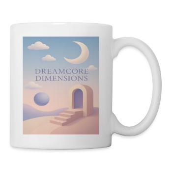 Dreamcore Dimensions Celestial Scene - Coffee/Tea Mug - white - Right