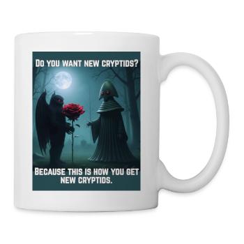 Mothman Romance - Coffee/Tea Mug - white - Right