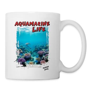 Ocean Soul: Raw Depths - Coffee/Tea Mug - white - Right