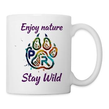 stay wild PR  - Coffee/Tea Mug - white - Right