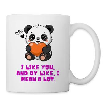 Liking Somebody - Coffee/Tea Mug - white - Right