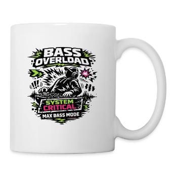Bass Overload System Critical - Coffee/Tea Mug - white - Right