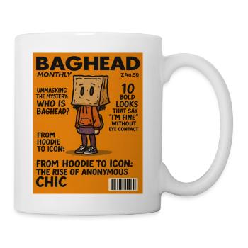 Baghead Anonymous Chic Rise - Coffee/Tea Mug - white - Right