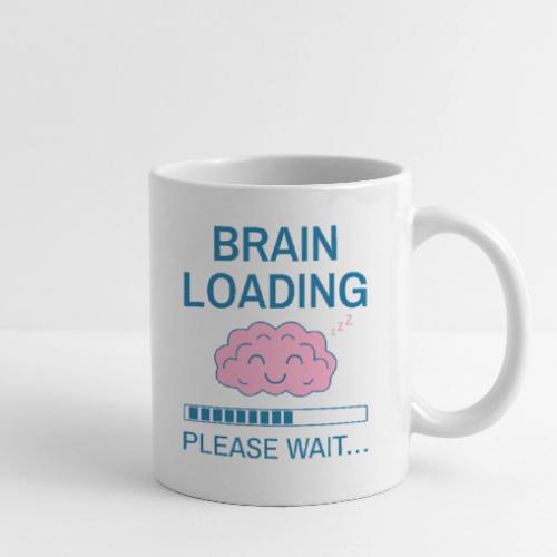 Brain Loading Funny Minimalist Humor - Coffee/Tea Mug