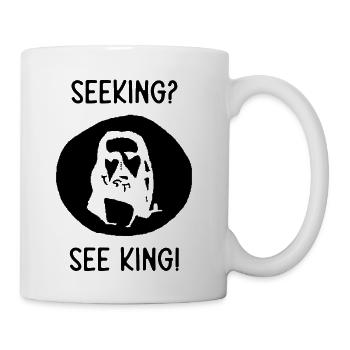 Christian Evangelism Optical Illusion - Coffee/Tea Mug - white - Right