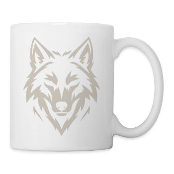 Fierce Wolf - Coffee/Tea Mug - white - Right