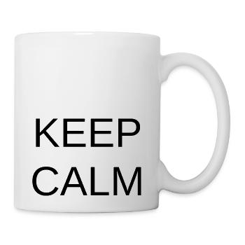 Keep Calm Funny Meme - Coffee/Tea Mug - white - Right