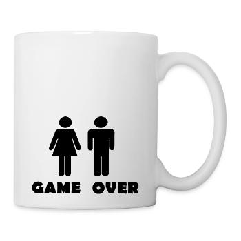 Game over - Coffee/Tea Mug - white - Right