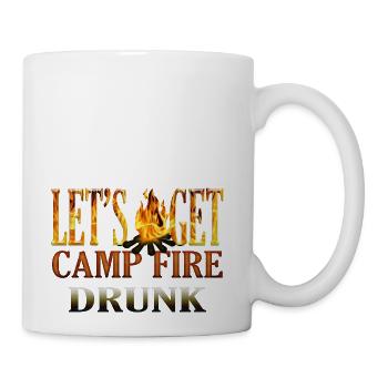 Camo Camping - Coffee/Tea Mug - white - Right