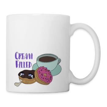 Cream Filled - Coffee/Tea Mug - white - Right