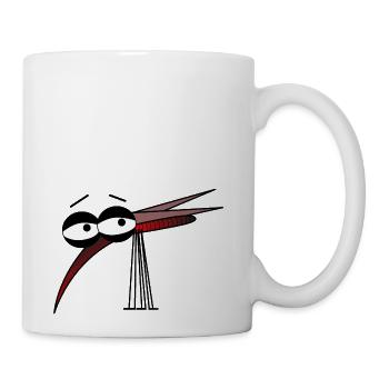 The Mozzie (Mosquito) - Coffee/Tea Mug - white - Right