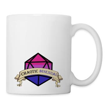 Chaotic Bi Dice - Coffee/Tea Mug - white - Right