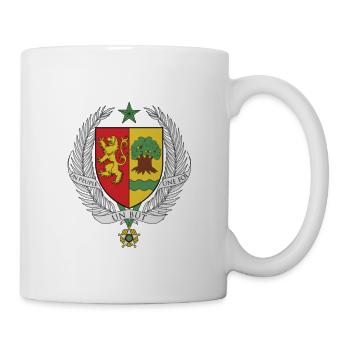 Senegal Coat Of Arms - Coffee/Tea Mug - white - Right