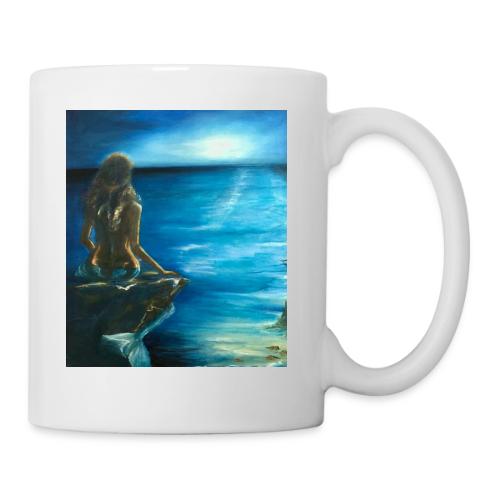 Mermaid over looking the sea - Coffee/Tea Mug