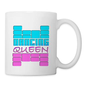 DANCING QUEEN - Coffee/Tea Mug - white - Right